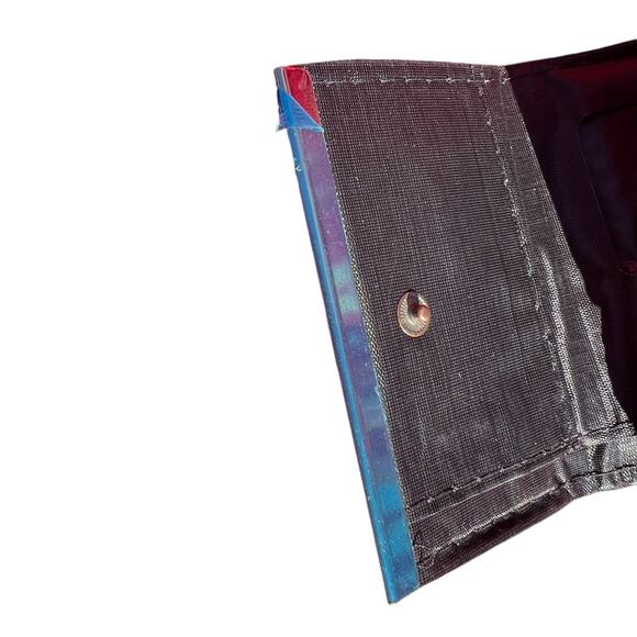 Brown Retro Small New In Pack Card Wallet ID Card Holder Never Used Deadstock - Picture 3 of 12